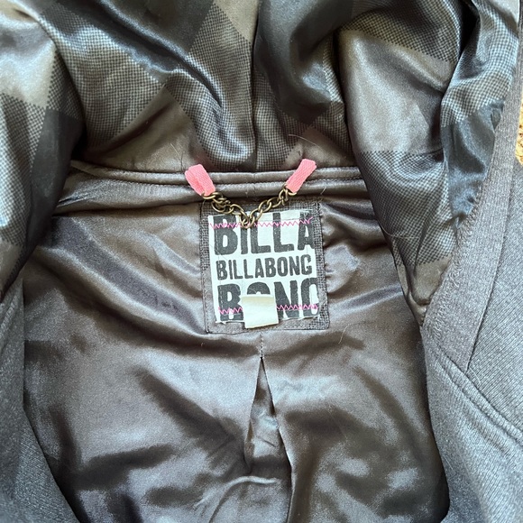 Billibong pea coat sweatshirt jacket - Picture 5 of 7